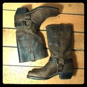 Frye leather harness 12r boots